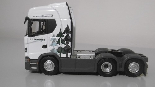 Oxford diecast truck - truck, scania